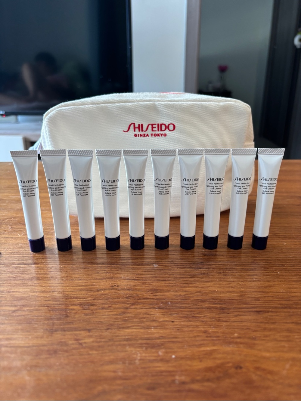 Shiseido Vital Perfection Uplifting and Firming Eye Cream5ml*10=50ml
